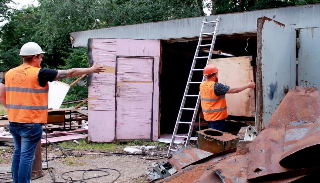Демонтаж гаражей в Йошкар-Оле, цена от 1793 руб. – услуги под ключ от 2Землекопа-Шкр